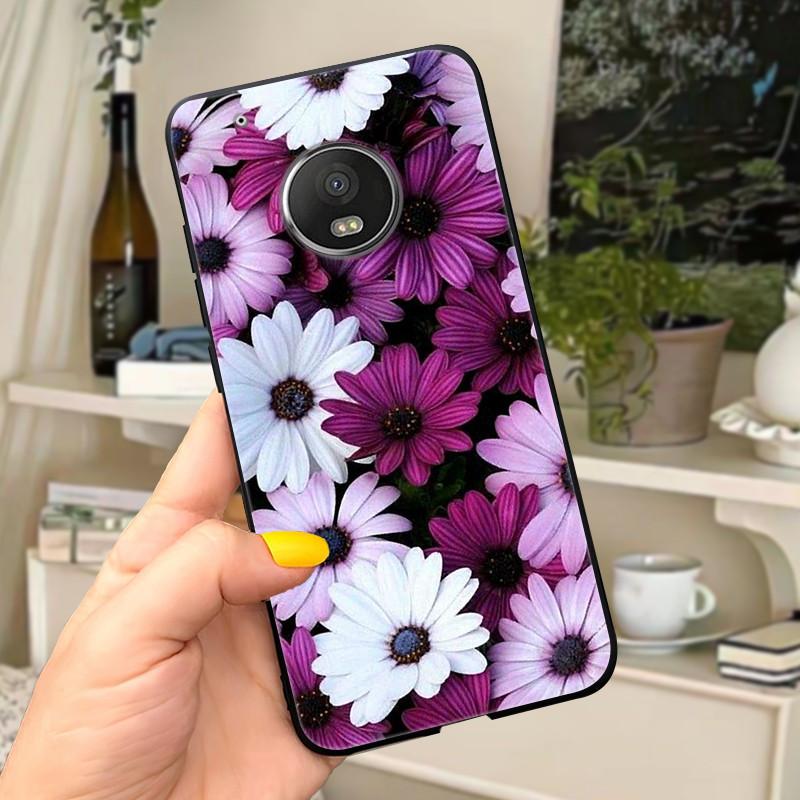Case For Motorola Moto G5 Plus Cover XT1684 XT1685 XT1687 XT1686 Funda Cute Cat Phone Case For Moto G5 Plus G5Plus Soft Coque
