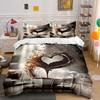 Coffee, Heart, Beans Design. Bedding Sets Duvet Cover Sets Duvet Covers Pillowcases(1* Duvet Cover 2* Pillowcases Without Duvet Insert)