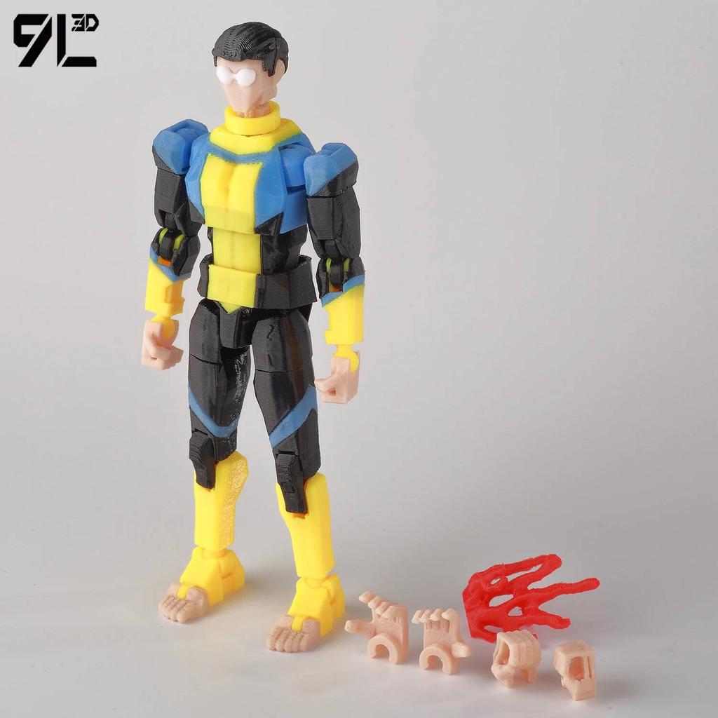 3D Printe Dummy13 T13 Unschlagbarer Mark Grayson Mark Grayson Actionfigur Anime Sammlermodell Spielzeug für Kinder Geschenk