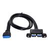 CHENYANG Dual Port USB Motherboard Panel Type 20p Cable 50cm 3.0 -