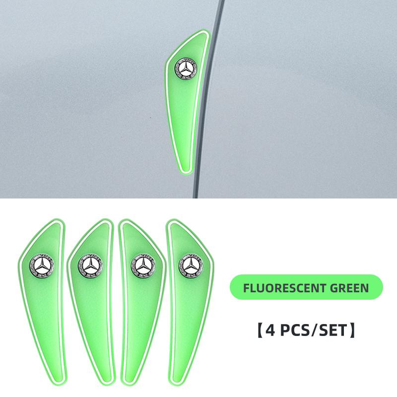 4Pcs Rubber Bumper Strip Car Door Anti-Collision Sticker For Mercedes Benz AMG W211 W204 W205 W203 W211 W212 W213 W201 W210 W124