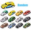 10Pcs Mini Alloy Car Model Set With Storage Box Diecast Cars Toys For Boys Sliding Inertia Vehicle Children Toy Kit Gifts