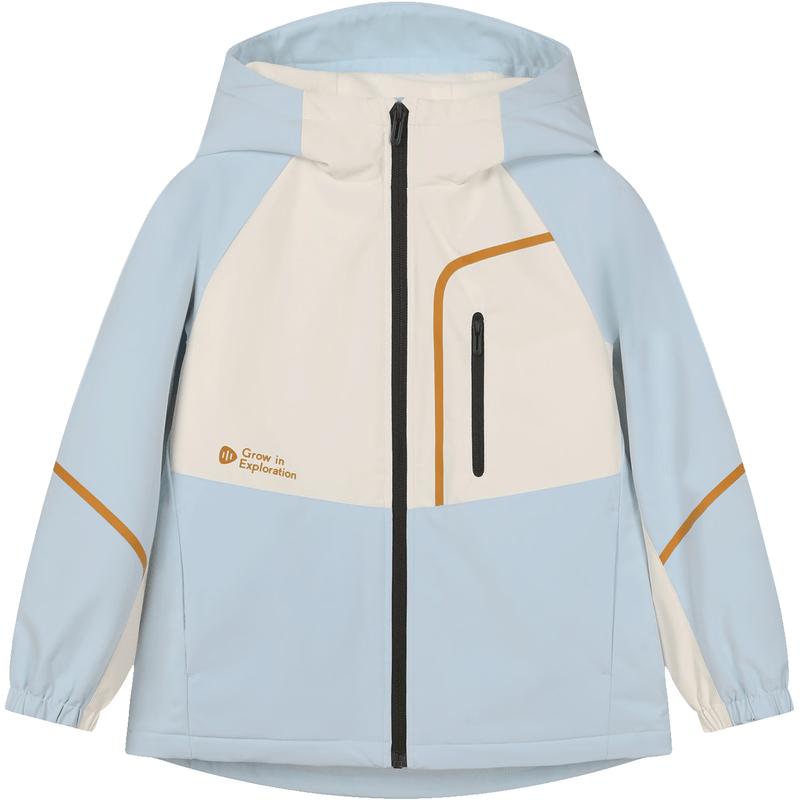 SOUHAIT Kids' Tech Windproof Water-Repellent Fleece-Lined Hooded Jacket