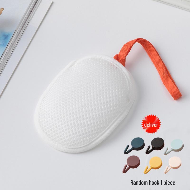 Foaming Mesh Soap Pouch & Back Scrubber Bag