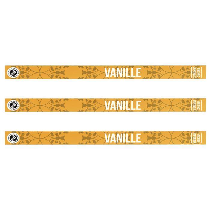 Encens japonais à la vanille 36 bâtonnets de 50 min