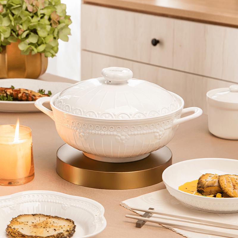 CORELLE Benini Master Series 22-Piece Tableware Set