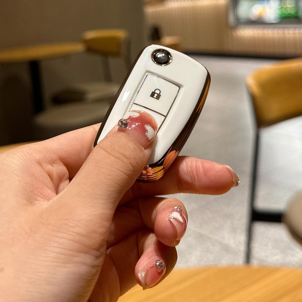 Carcasa moale TPU pentru cheia de la distanță pentru Nissan X-Trail Qashqai J11 Juke Murano Micra Tiida Maxima Altima Kicks Accesorii
