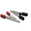 Large 48mm Insulated Double Handle Alligator Clip with PVC Sheath for High-Frequency Charging
