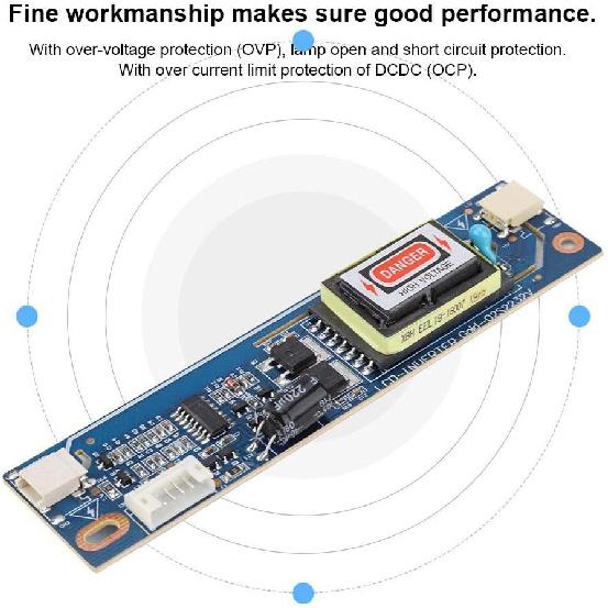 Hochdruck-Inverterplatine CCFL-Lampe Großer Anschluss Hochdruck-Inverterplatine für 10-22" LCD-Bildschirm Hintergrundbeleuchtung 10-28V