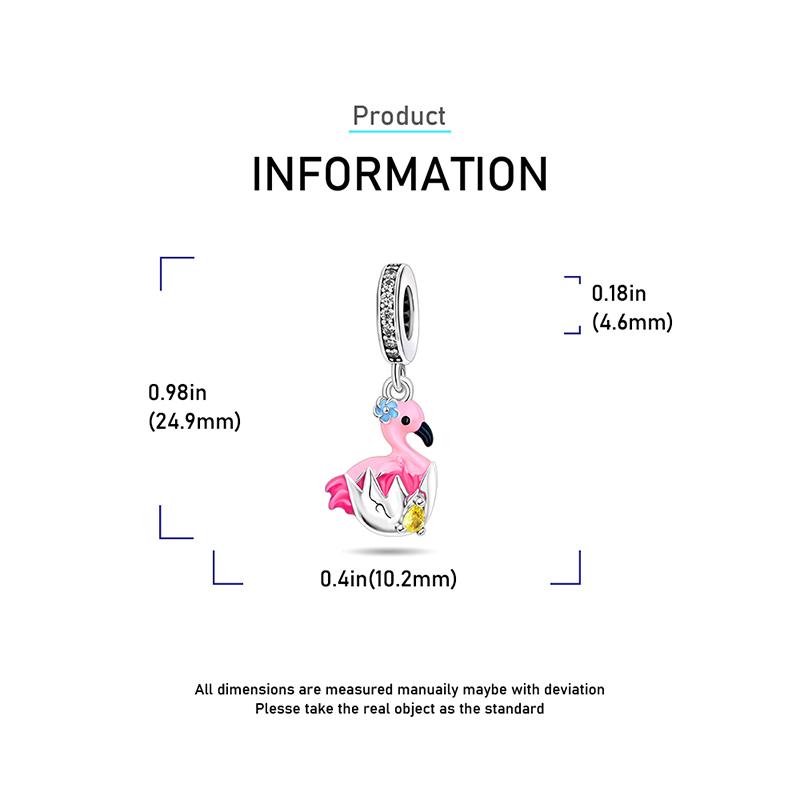 Ahthen Copper Bead Charms Peacock Dangle Charm Fit Snake Chain Bracelets Necklaces for Women Jewellery Making High Quality