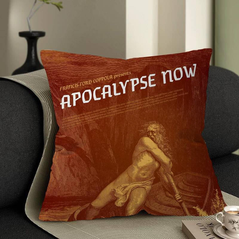 Apocalypse Now Movie Pillow Covers Cartoon Sofa Decorative Home Double-sided Printing Short Plush Cute Cushion Cover