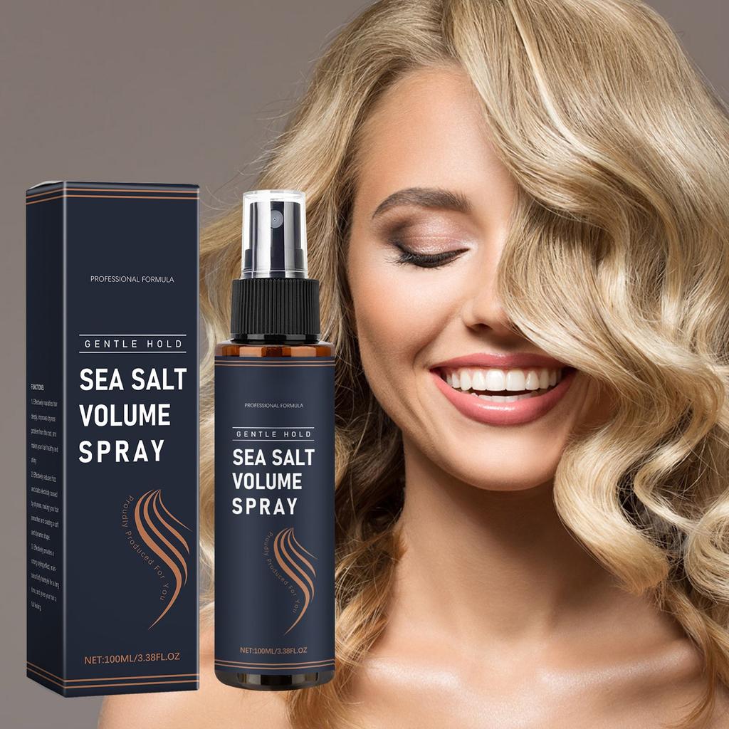 Sea Volumizing Hair Spray 100ML Haar-Styling-Spray Erfrischendes, natürliches Volumen und Frisuren für Männer und Frauen (1 STÜCK)