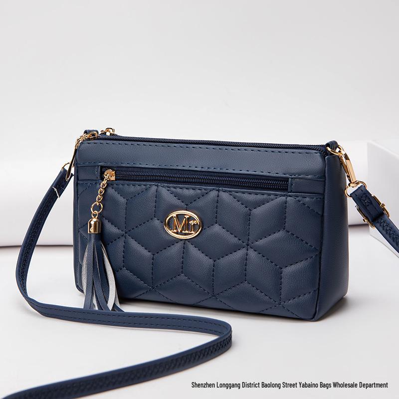 2024 Women's Multi-Layer Embroidered Shoulder Bags - Hot-Selling, Stylish Messenger Bags
