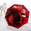 1pc Dragon Ball Z Super Saiyan Goku Outdoor Umbrella - Automatic Opening/Closing - Portable Tri-Fold Design - 8-Rib Iron Frame - Ideal Gift for Fans,