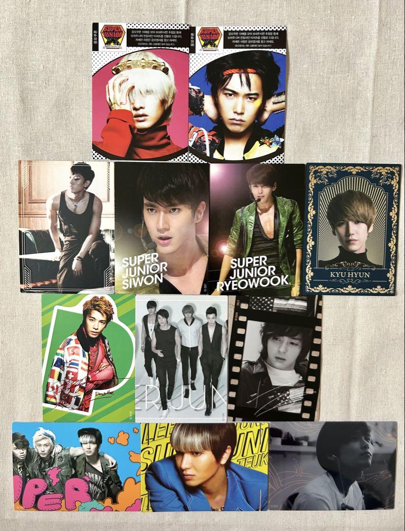 

[ИСПОЛЬЗОВАННАЯ] Звездная коллекционная карта SUPERJUNIOR