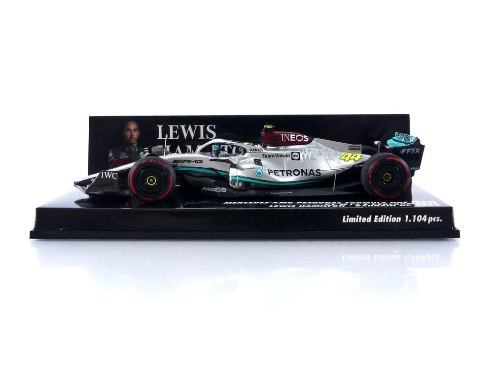 Minichamps Petronas W13 Hamilton Bahrain GP 2022 Finished Product 1/43 M-AMG