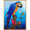 Huacan 5D DIY Diamond Painting Special Shaped Parrot Bird Diamond Embroidery Animal