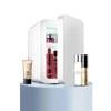 Cosmetic Mini Fridge for Skin Care/Makeup 8LPortable Beauty Fridges DIY Shelves for Bedroom Dorm Office Small Refrigerator
