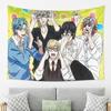 Vikama Nijiiro Days Group Portrait Tapestry Youth Campus Anime For Bedroom Dorm Trendy Shop Live Stream Backdrop Decor
