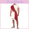 Traditional M-xl Greek Style Adult Warrior Costume For Festivals And Cosplay Events