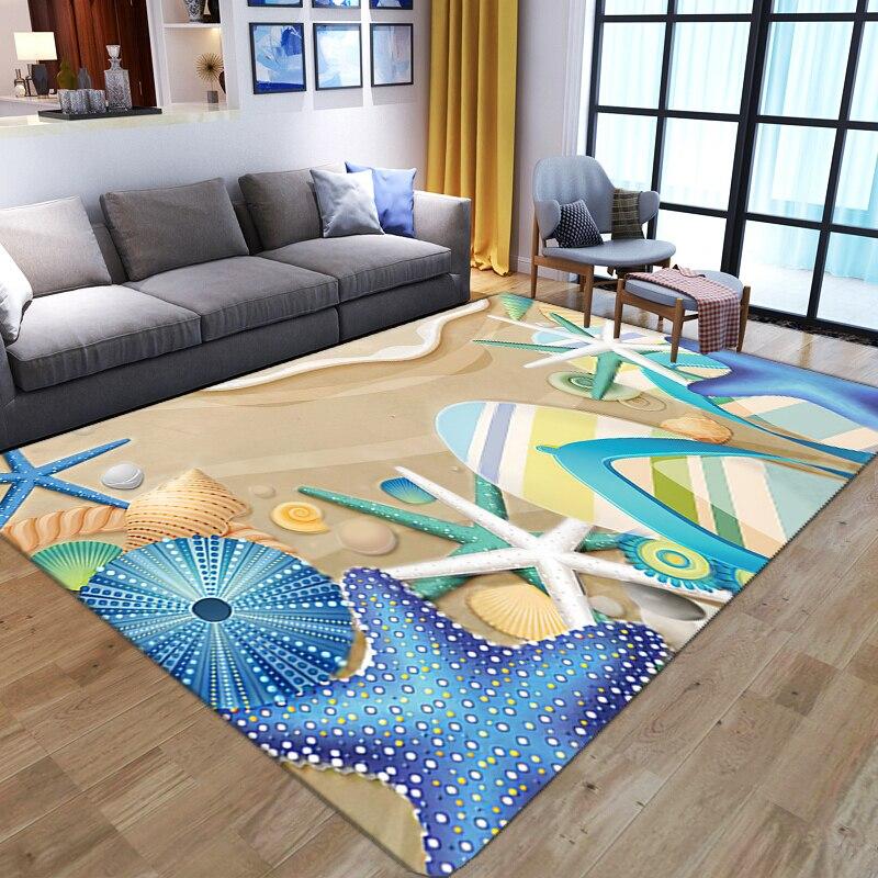 Nordic 3D Printing Bedroom Decor Carpet Anime Creative Gothic Large Carpets Modern Home Kids Room Play Area Rugs Child Floor Mat
