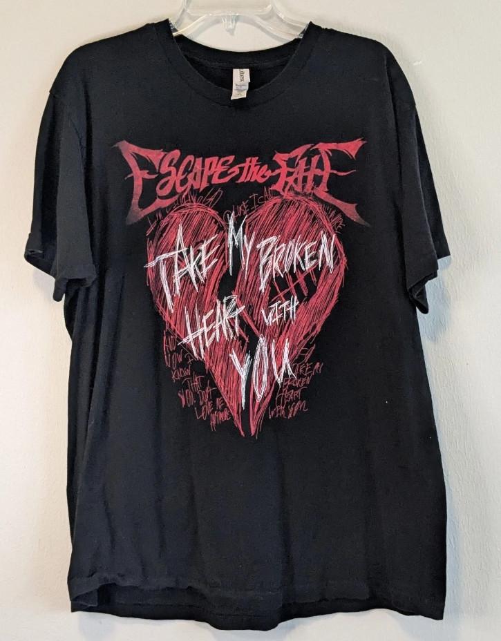 

Escape The Fate Забери мое разбитое сердце с собой Футболка Размер S-4XL S