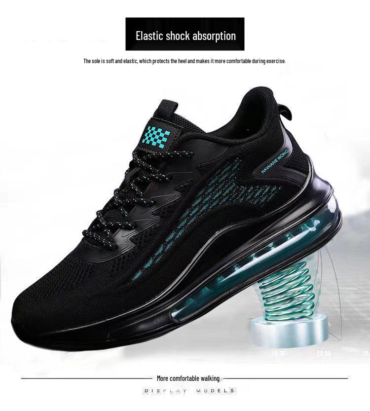Herren Trendy Flyknit Air Cushion Dad Shoes - Bequeme Lässige Laufschuhe
