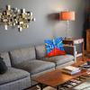 974 Reunion Island Flag Square Throw Pillow Case Home Decor Polyester Print Ile De La Reunion Cushion Cover for Living Room Sofa