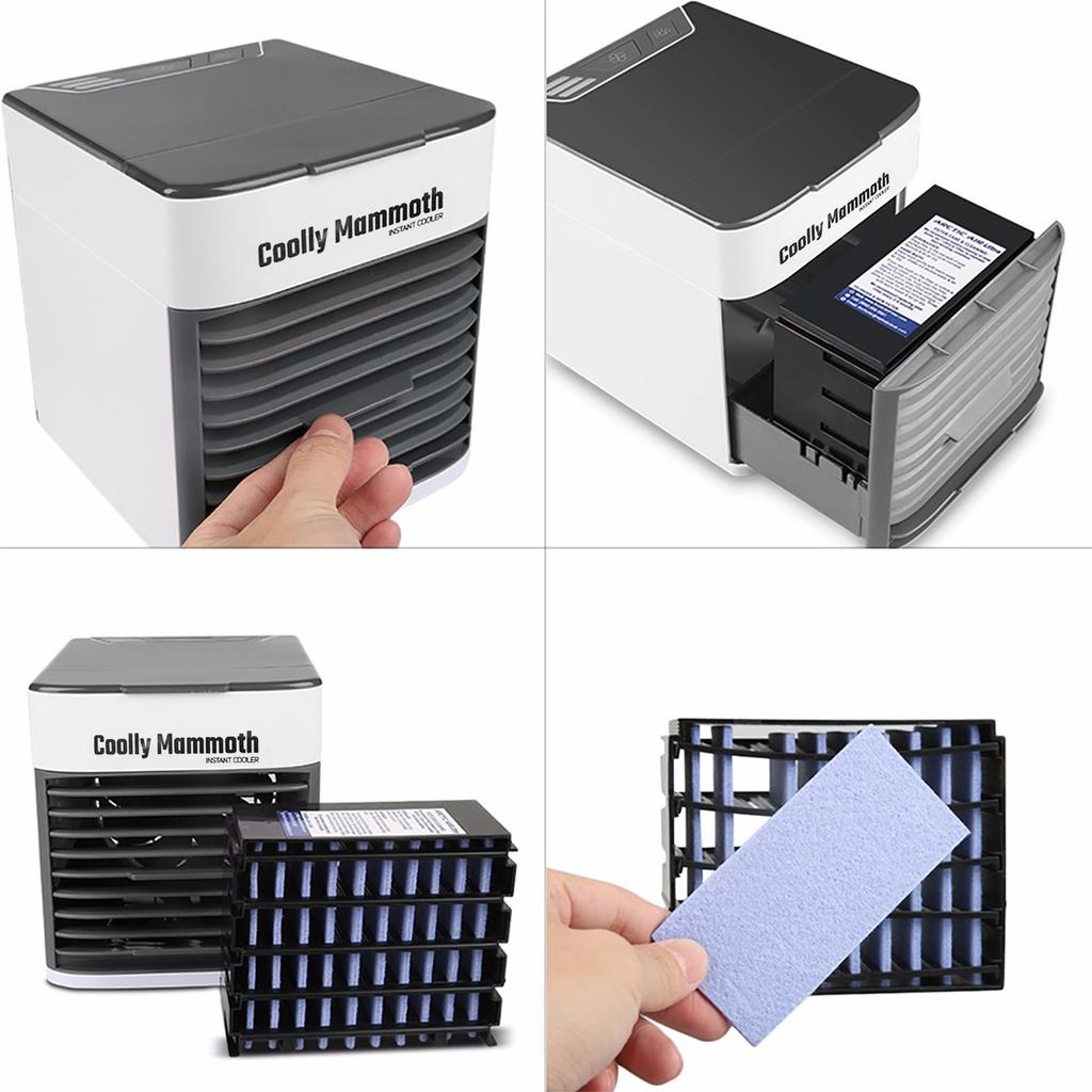 USB Portable Colorful Conditioner Humidifier Cooler Upgraded Mute