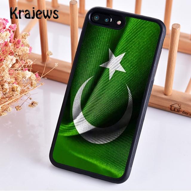 Krajews Pakistan Nationalflagge Telefonhülle Abdeckung für iPhone 14 5 6s 7 8 plus X XR XS 11 12 13 pro max Samsung Galaxy S21 S22ultra