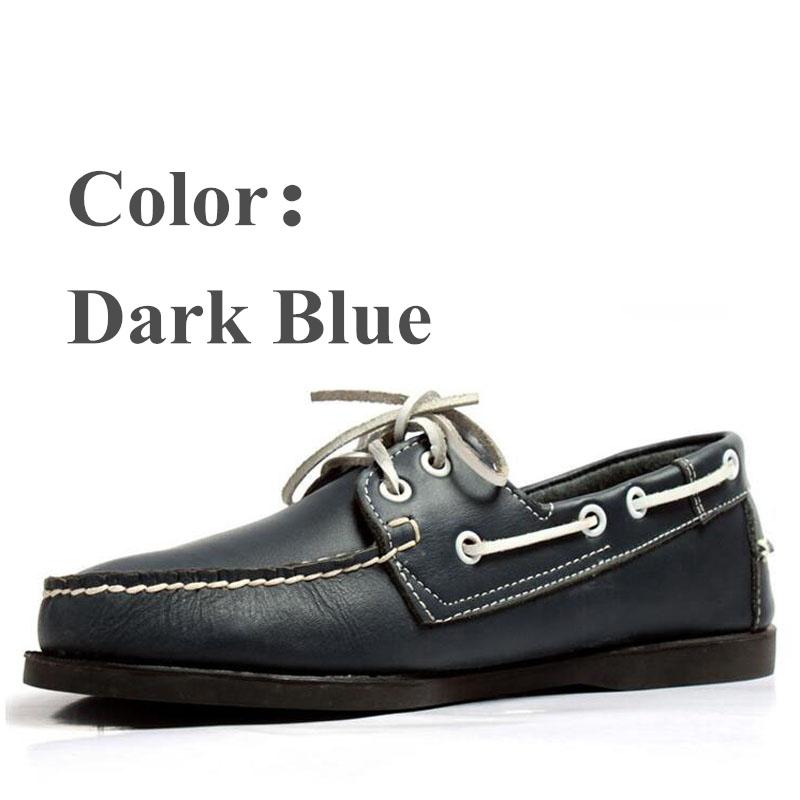 

Мужские и женские туфли-лодочки из натуральной кожи, классические туфли-лодочки, мужские женские темно-синие-зеленые туфли-лоферы большого размера A082 39