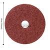 50 Pcs Hard Fiber Sandpaper Abrasive 4Inch Hand Sanding Tool Diameter 100mm Sanding Disc  Wood