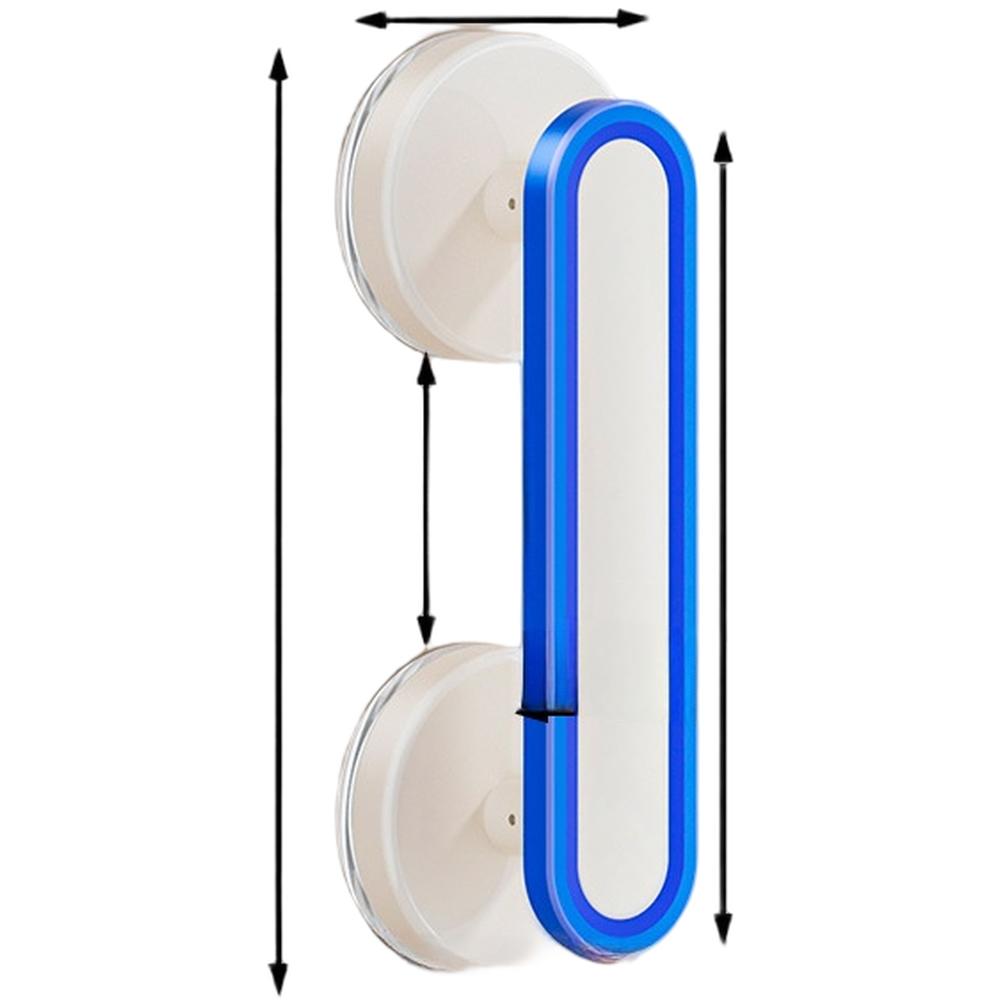 

Suction Cup Door Handle for Fridge Drawer For Glass Cabinet No Drill Easy Install Strong Adhesion ABS Material C
