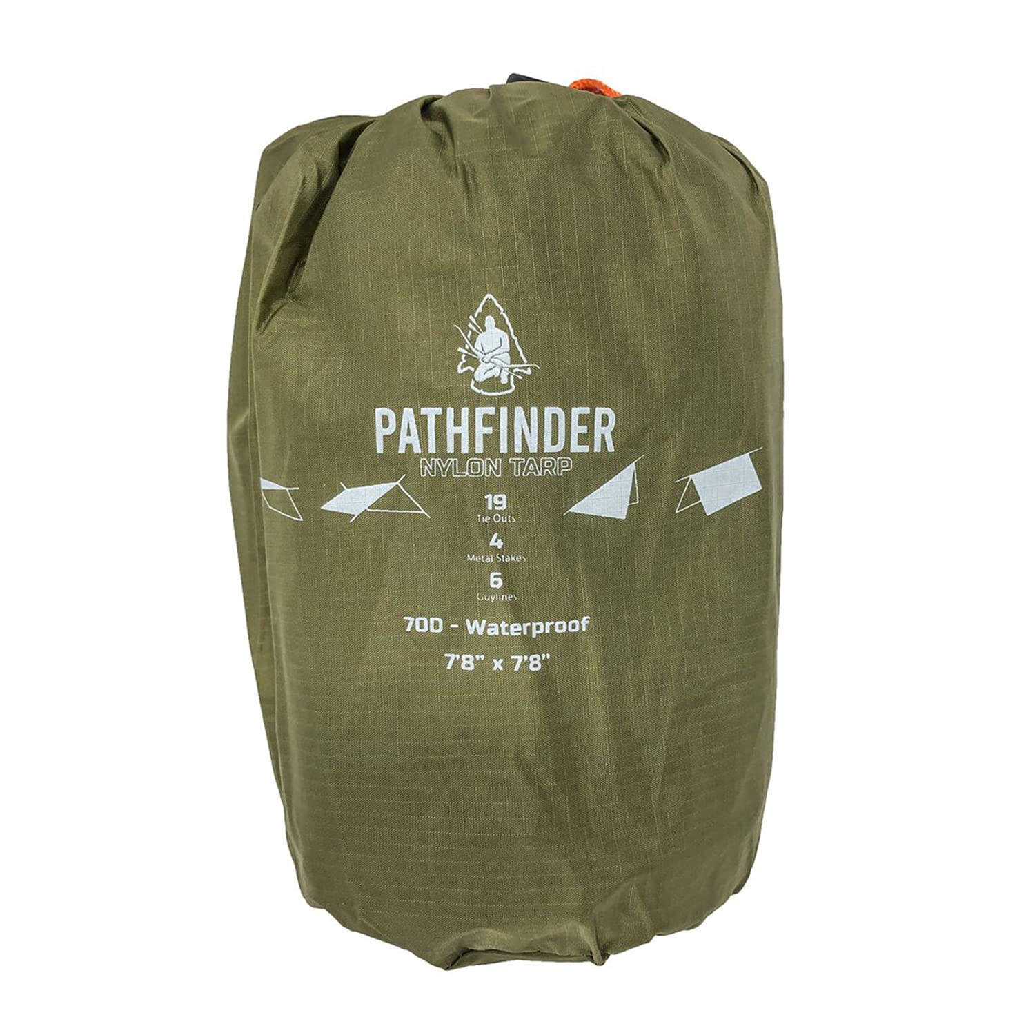 

PATHFINDER Nylon Tarp Japanese [Genuine Product] (Olive) оливковый