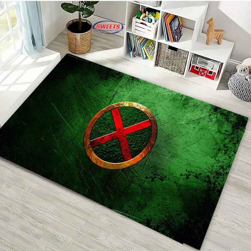 New Shelves! DC Martian Manhunter Carpet,Living Room Bedroom Office Area Children's Room of Choice,Non-slip Machine Washable Mat