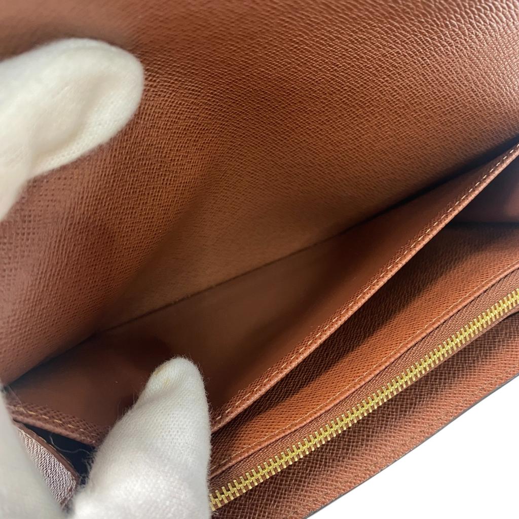 Used LOUIS VUITTONPurse Brown PVC Women