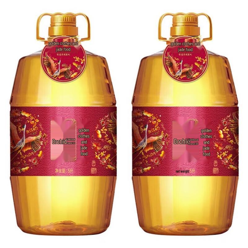 HuJieHua Premium Traditional Peanut Oil