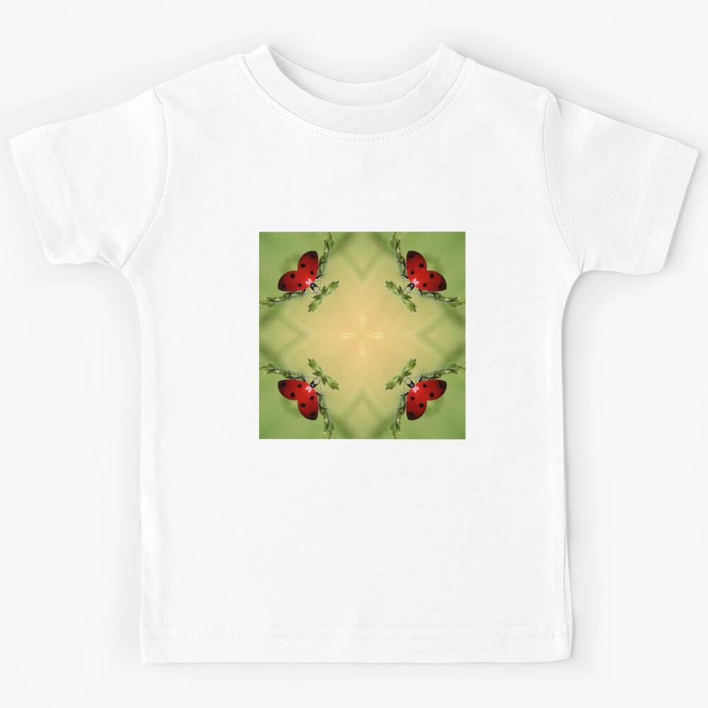 Ladybug Geometric V 2 Kids T-Shirt 140