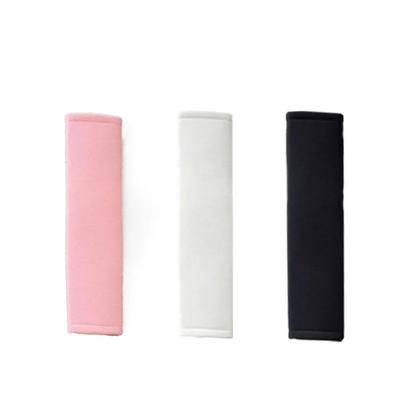 2 Pieces of Car Seat Belt Shoulder Strap Cover, Soft Car Seat Belt Plush Protective Cover Shoulder Protection Breathable