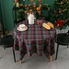 Rustic Plaid Tablecloth Dining Table Christmas Decor Picnic Cafe Home Dcor Cotton Blend