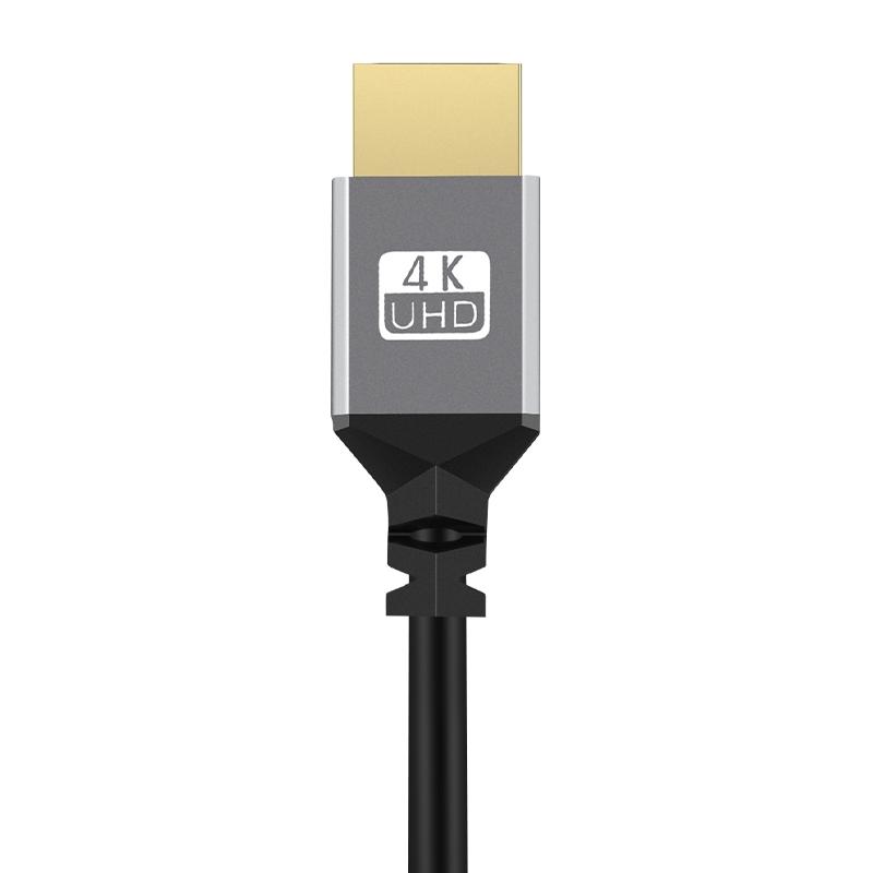 0.5-2.4m 4K Micro HDMI to HDMI Coiled Extension Cable Male to Male HDMI2.0 Flexible Spiral Cord