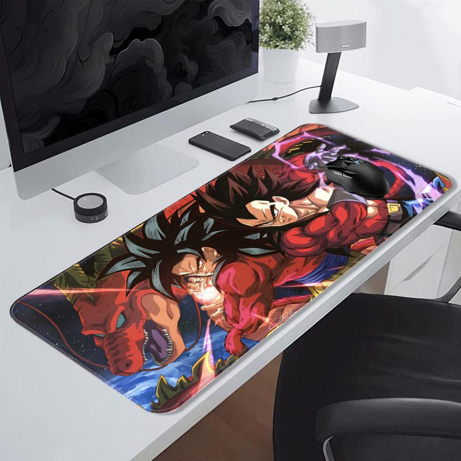 Mouse Pad Game Console Pad office Pad Keyboard Mouse Pad Desk accessories Computer Laptop Pad rubber Anime Dragon Ball Vegeta 300x250x2mm
