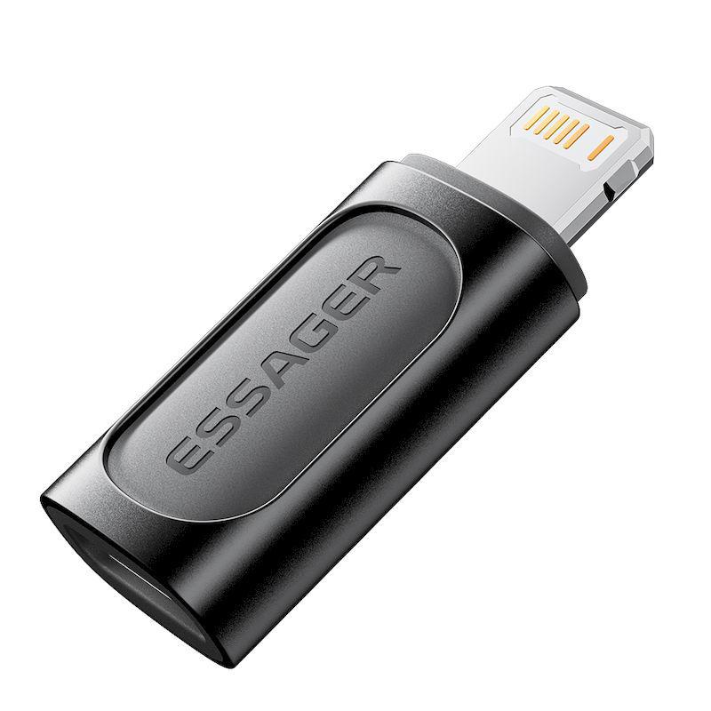 ESSAGER Type-C to Lightning Charging Cable Adapter for iPhone