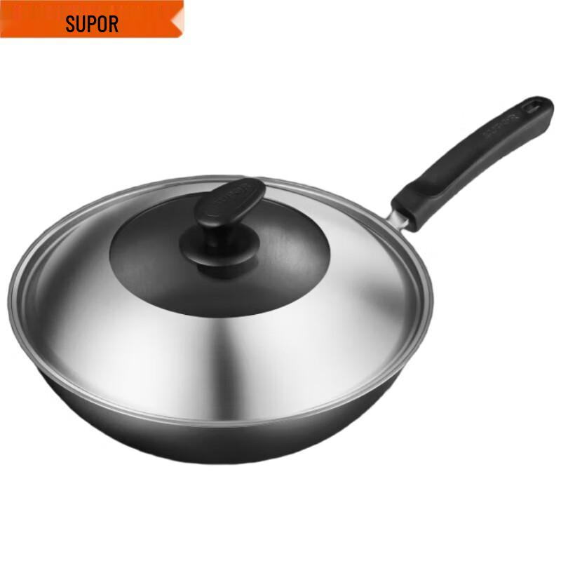 SUPOR Traditional Rust-Proof Cast Iron Wok