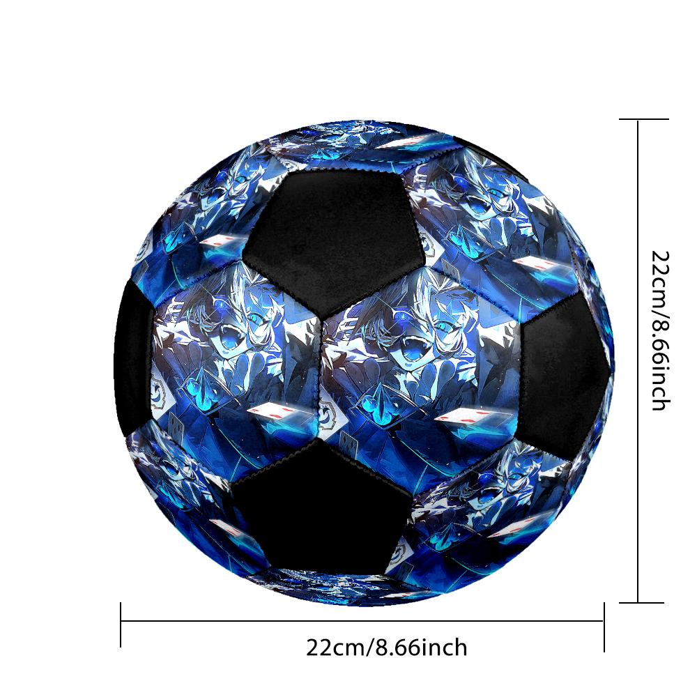 Shadow Milk Cookie Indoor Soccer Ball Colorful Machine Stitched PVC Size 5 Team Training Competition Ready Durable High-Bounce Cool Sports Gift