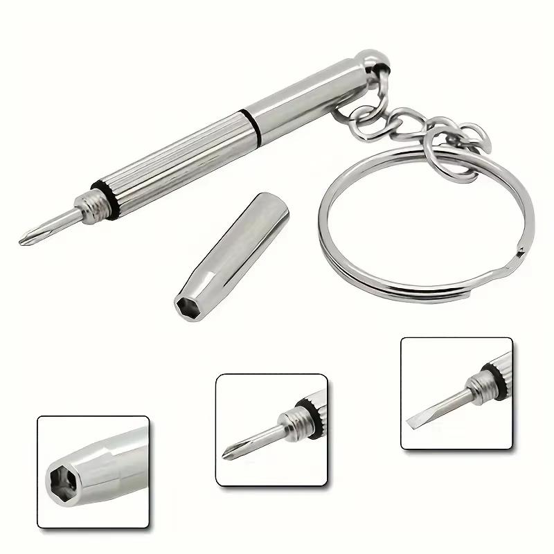 3-In-1 Mini Hand Glasses Screwdrivers Repair Kits Multifunction For Eyeglass Watch Electronic Small Home Repair Jobs
