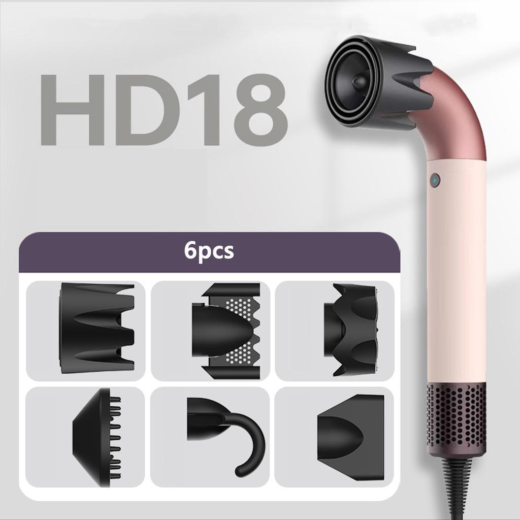 7pcs New Hair Dryer Set, Home Negative Ion Quick Drying High-speed Hair Dryer Gift Box Packaging
