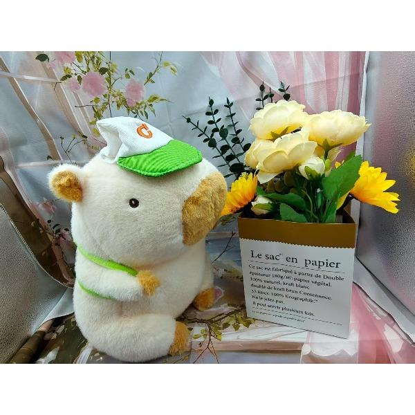 23Cm Capybara Plush Toy Machine Grab Doll Wedding Gift Annual Meeting Event Throw Soft Toy Doll