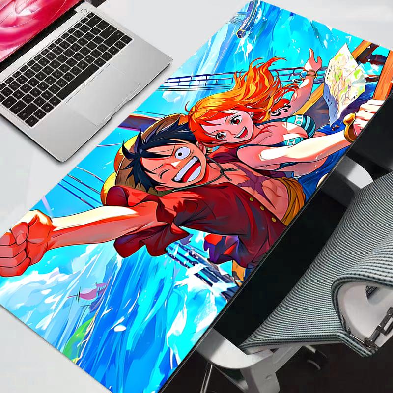 Computer Mouse Pad One Piece Gaming MousePad Large Gamer Keyboard XXL PC Desk Mat Tapis Souris Durable
