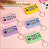 Mini Tetris Classic Handheld Game Console Keychain Toy 